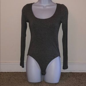 Medium Dark Gray Forever 21 Bodysuit❤️
